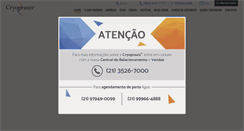 Desktop Screenshot of cryopraxis.com.br